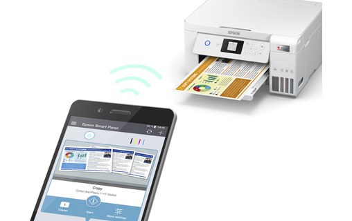 Imprimante multifonction Epson EcoTank ET-2856 / C11CJ63406 - WiFi, AirPrint