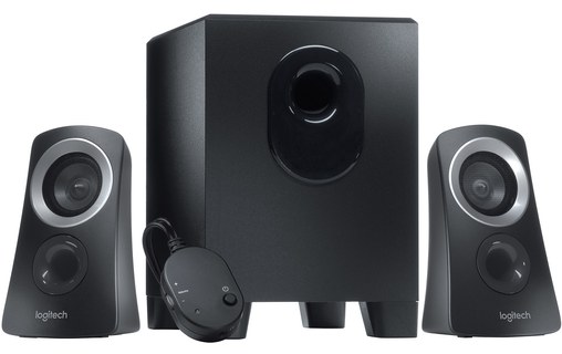 Enceinte PC Logitech Z313, Noire