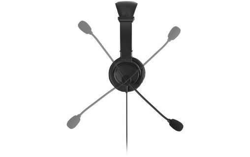 Micro-casque Kensington Classic USB-C, Noir