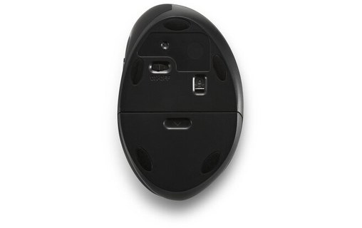 Souris sans fil Kensington Pro Fit Ergo - Noire - Pour gaucher, Ergonomique
