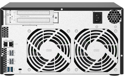 QNAP TS-832PX NAS Tower Ethernet/LAN Aluminium, Noir AL324