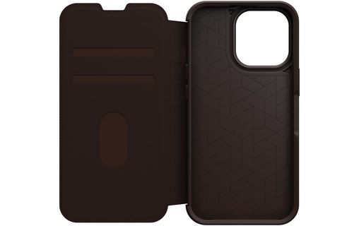 OtterBox Strada Folio Series pour Apple iPhone 13 Pro, Espresso Brown