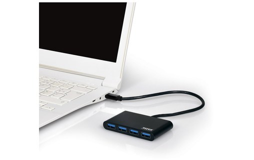 Port Designs 900123 hub & concentrateur USB 3.2 Gen 1 (3.1 Gen 1) Type-C 5000 Mb