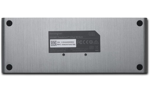 Kensington SD5700T Station d’accueil Thunderbolt™ 4 avec 2 sorties 4K, alimentat