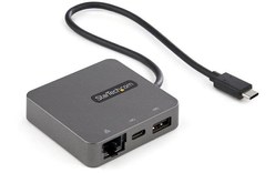 StarTech.com Adaptateur mulitport USB-C - Câble intégré de 29 cm - USB 3.1 Gen 2