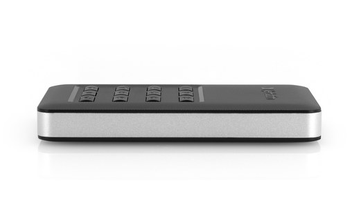 Verbatim Store 'n' Go Secure 256 Go - Argent, Noir - SSD externe USB-C - 53402