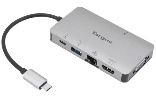 Targus DOCK419 Avec fil USB 3.2 Gen 1 (3.1 Gen 1) Type-C Gris