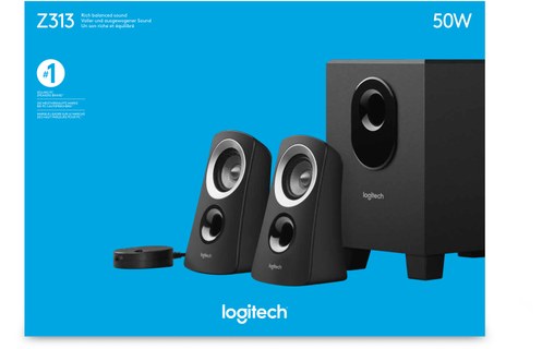 Enceinte PC Logitech Z313, Noire
