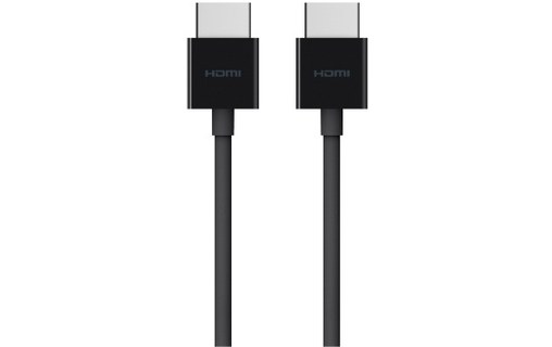 Belkin AV10168bt2M-BLK câble HDMI 2 m HDMI Type A (Standard) Noir