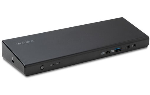 Kensington SD4750P Station d’accueil USB-C & USB-A avec 2 sorties 4K, chargeur 8
