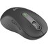 Souris sans fil Logitech Signature M650 L - Grise - Pour gaucher, Ergonomique