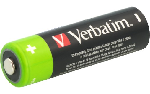 Verbatim 49517 pile domestique Batterie à usage unique AA Hybrides nickel-métal