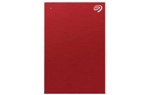 Seagate One Touch 4 To Rouge - Disque dur externe 2,5"