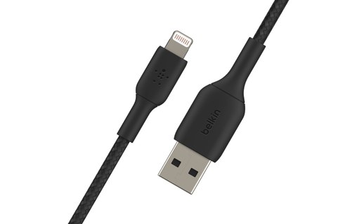 Belkin CAA002BT0MBK câble Lightning 0,15 m Noir
