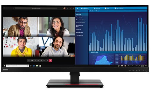Écran Incurvé 34" Lenovo ThinkVision P34w-20 HDMI/DisplayPort/USB-C - 63F2RAT3EU
