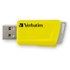 Lot de 3 Clé USB Verbatim Store 'n' Click 16 Go - Bleu, Rouge, Jaune - USB 3.2