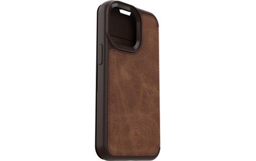 OtterBox Strada Folio Series pour Apple iPhone 13 Pro, Espresso Brown