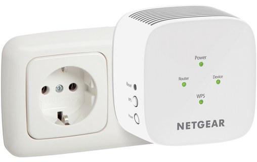 Répéteur WiFi NETGEAR EX6110-100PES - Bi-bande 300 Mbit/s