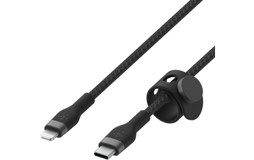 Belkin CAA011BT1MBK câble USB 1 m USB C USB C/Lightning Noir