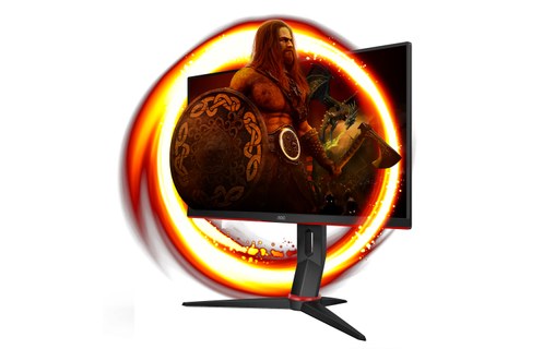 Écran Gaming 23,8" AOC G2 Q24G2A/BK - HDMI/DisplayPort