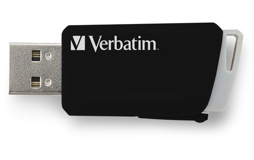 Clé USB Verbatim Store 'n' Click 32 Go - Noir - USB 3.2