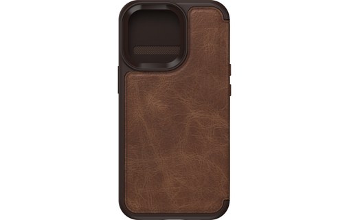 OtterBox Strada Folio Series pour Apple iPhone 13 Pro, Espresso Brown