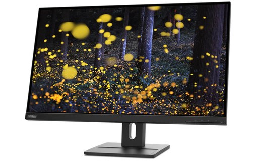 Écran 27" Lenovo ThinkVision E27q-20 - HDMI/DisplayPort - 62D0GAT1EU
