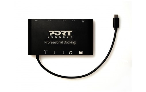 Port Designs 901906 hub & concentrateur USB 3.2 Gen 1 (3.1 Gen 1) Type-C 5000 Mb