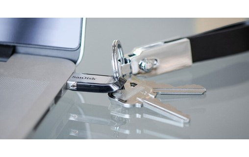 Clé USB SanDisk Ultra Flair 512 Go - Argent - USB 3.2