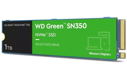 Western Digital Green SN350 1 To - SSD M.2 NVMe QLC