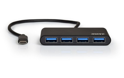 Port Designs 900123 hub & concentrateur USB 3.2 Gen 1 (3.1 Gen 1) Type-C 5000 Mb