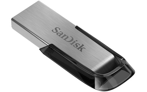 Clé USB SanDisk Ultra Flair 512 Go - Argent - USB 3.2