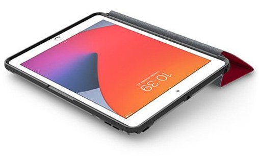 OtterBox Symmetry Folio Series pour Apple iPad 7th/8th/9th gen, Ruby Sky - produ