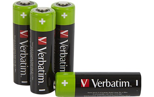 Verbatim 49517 pile domestique Batterie à usage unique AA Hybrides nickel-métal