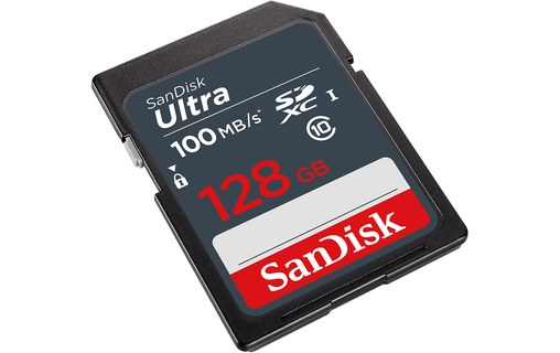 Carte SDXC SanDisk Ultra Lite 128 Go, UHS-I