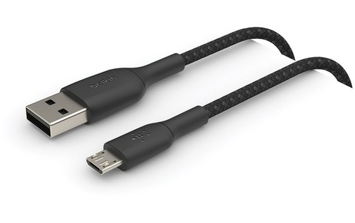 Belkin CAB007bt1MBK câble USB 1 m USB A Micro-USB A Noir