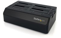 StarTech.com Station d'accueil USB 3.0 pour 4 disques durs SATA III 2,5"/3,5" 6G