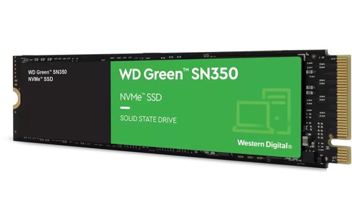 Western Digital Green SN350 480 Go - SSD M.2 NVMe PCIe 3.0