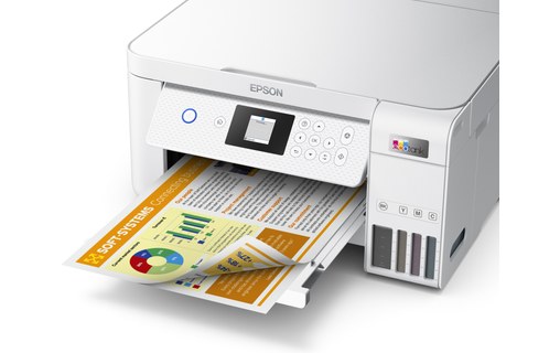 Imprimante multifonction Epson EcoTank ET-2856 / C11CJ63406 - WiFi, AirPrint