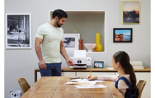 Imprimante multifonction Epson EcoTank ET-2856 / C11CJ63406 - WiFi, AirPrint