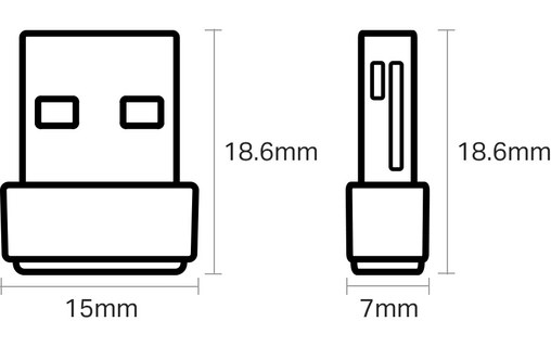 TP-LINK Archer T2U Nano WLAN 633 Mbit/s