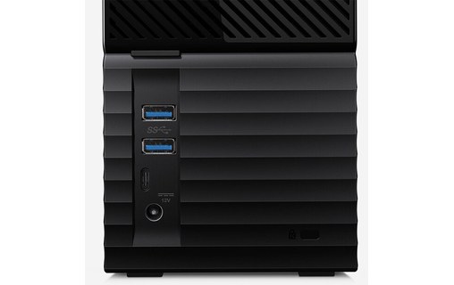 Western Digital My Book Duo boîtier de disques 36 To Bureau Noir