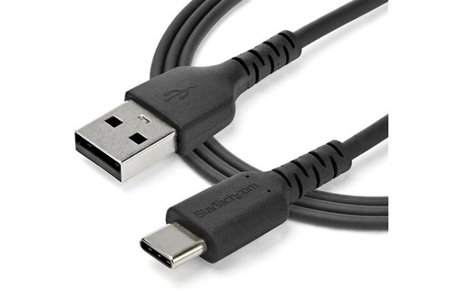 Câble StarTech USB-A vers USB-C 60 W USB 2.0 - 1 m - Noir