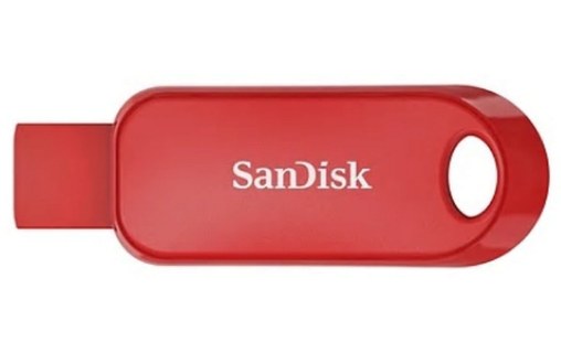 Clé USB SanDisk Cruzer Snap 32 Go - Rouge - USB 2.0