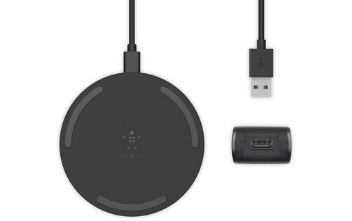Belkin WIA001BTBK chargeur d'appareils mobiles Noir Extérieure