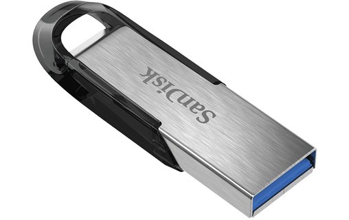 Clé USB SanDisk Ultra Flair 512 Go - Argent - USB 3.2