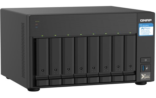 QNAP TS-832PX NAS Tower Ethernet/LAN Aluminium, Noir AL324