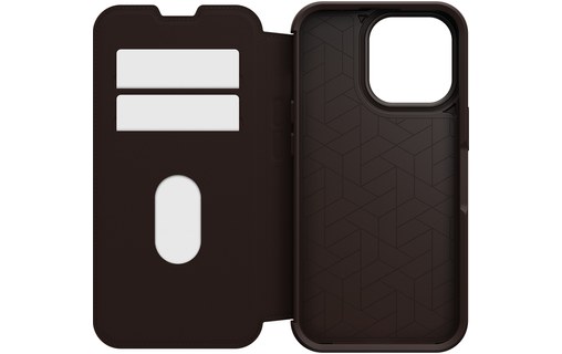 OtterBox Strada Folio Series pour Apple iPhone 13 Pro, Espresso Brown