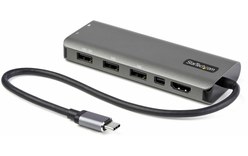 StarTech.com Adaptateur Multiports USB-C - USB-C vers HDMI ou Mini DisplayPort 4