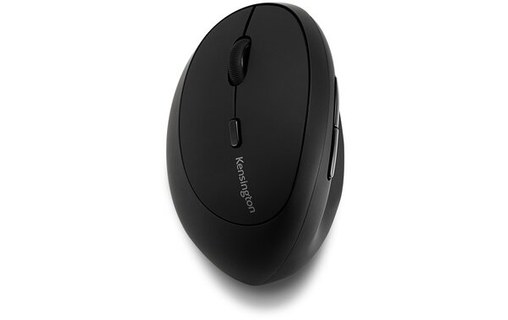 Souris sans fil Kensington Pro Fit Ergo - Noire - Pour gaucher, Ergonomique